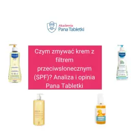 Krem z filtrem SPF zmyjesz tymi produktami. Szukasz oridermyl zamiennik? Sprawdź analizę.